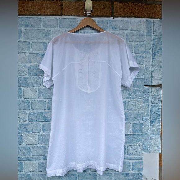 La Perla nightgown sleepwear white cotton mini size medium - Picture 12 of 12